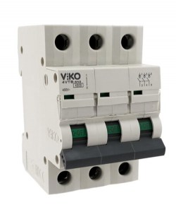 Автоматический выключатель Viko, 3P, C, 63A, 4,5kA
